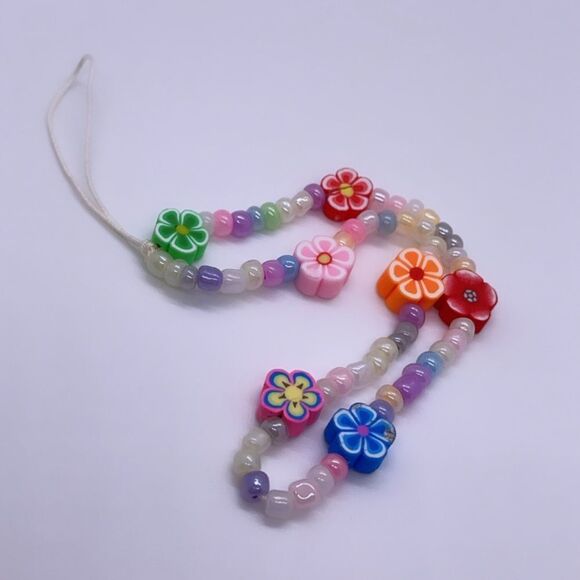 NWT Wool + Pepper Co. Y2K Beaded Phone Lanyard - Picture 2 of 5